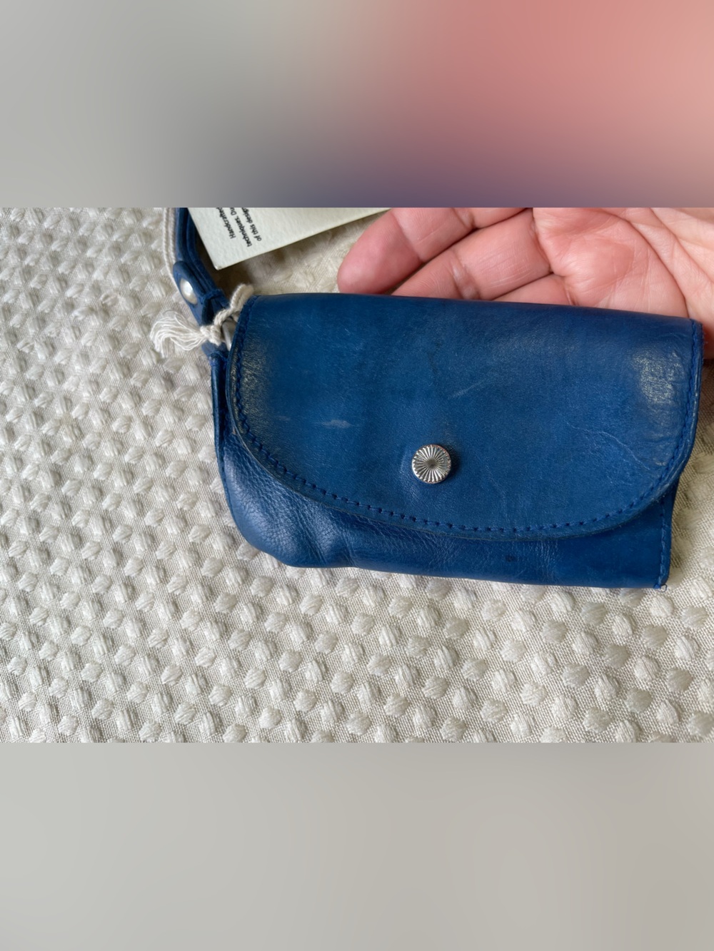 Free People Lapis Blue
Leather Wristlet